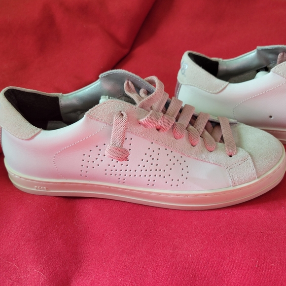 P448 John white/tartan sneaker - Picture 6 of 9